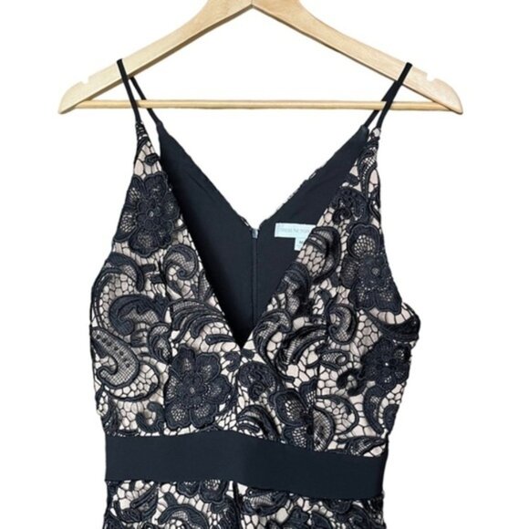 Dress the Population Ava Lace Special Event Cocktail Dress Women Size Medium - Picture 6 of 8